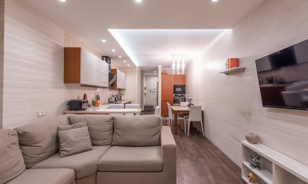 Planejamento de reforma de apartamento com projeto arquitetônico